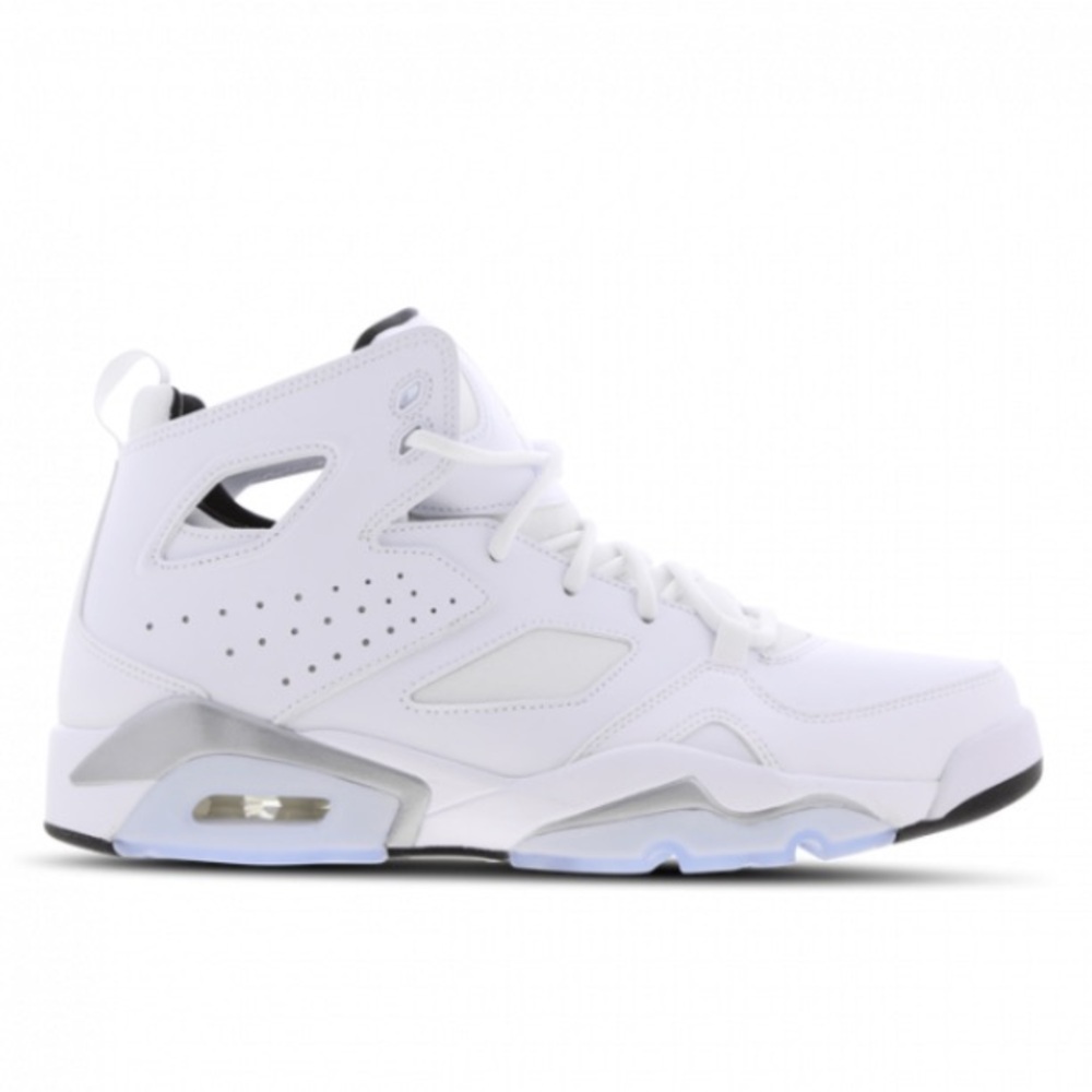 Nike Air Jordan Flight Club 91 White High-Sneakers Basketball Running Shoes GS 7